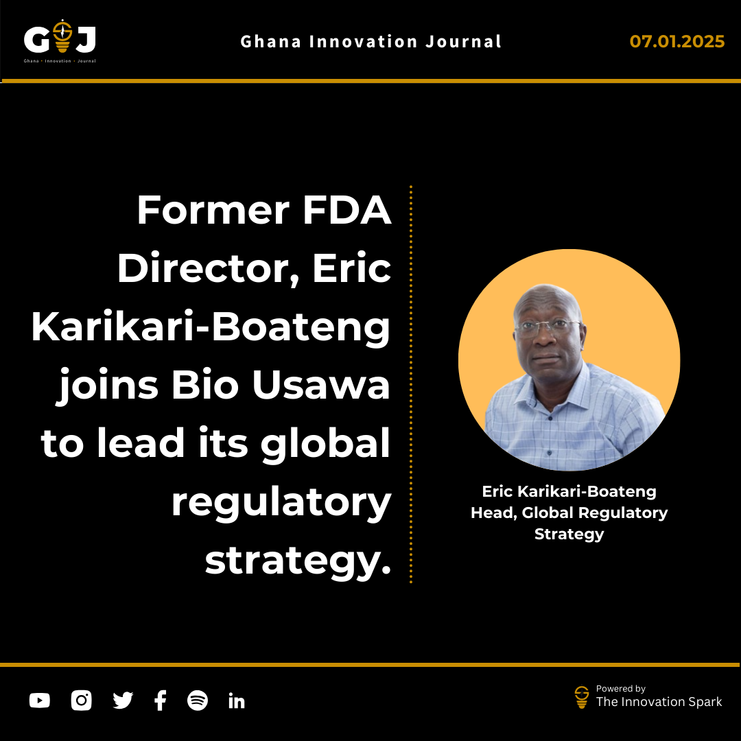 Former FDA Director Eric Karikari-Boateng joins Bio Usawa to lead its global regulatory strategy.