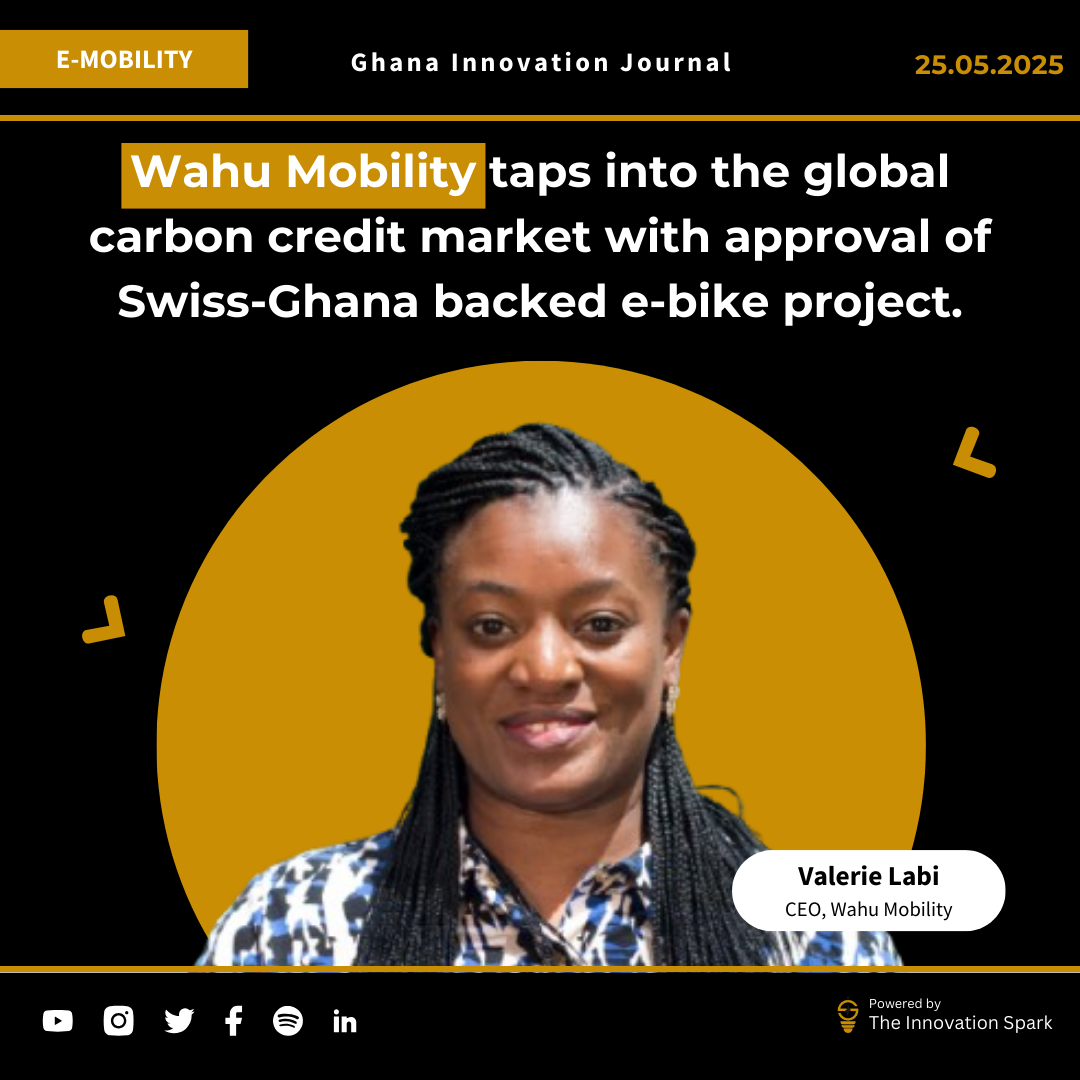 Wahu Mobility taps into the global carbon credit market with approval of Swiss-Ghana backed e-bike project.