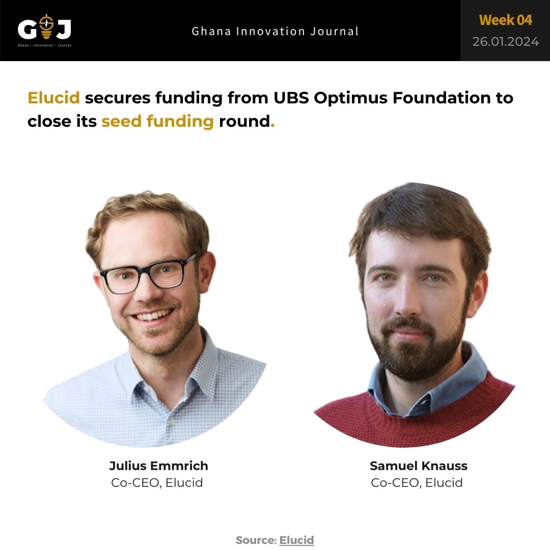 Elucid secures funding from UBS Optimus Foundation to close its seed funding round.