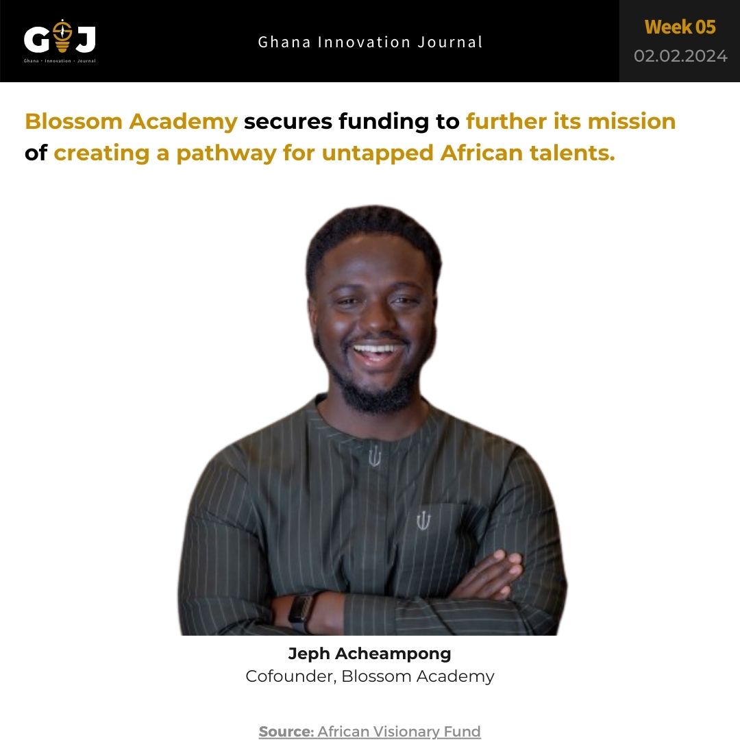 Blossom Academy secures grant funding from the African Visionary Fund to further its mission of creating a pathway for untapped African talents.