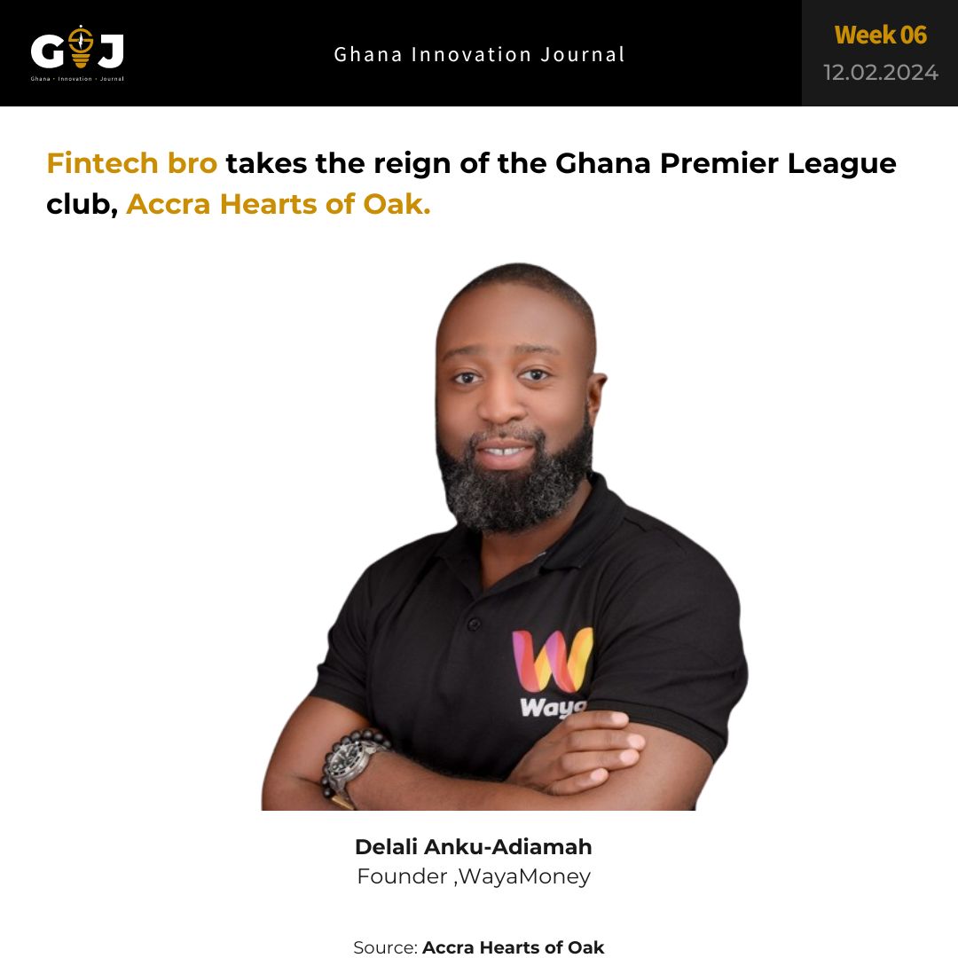 Fintech bro takes the reign of the Ghana Premier League club, Accra Hearts of Oak.