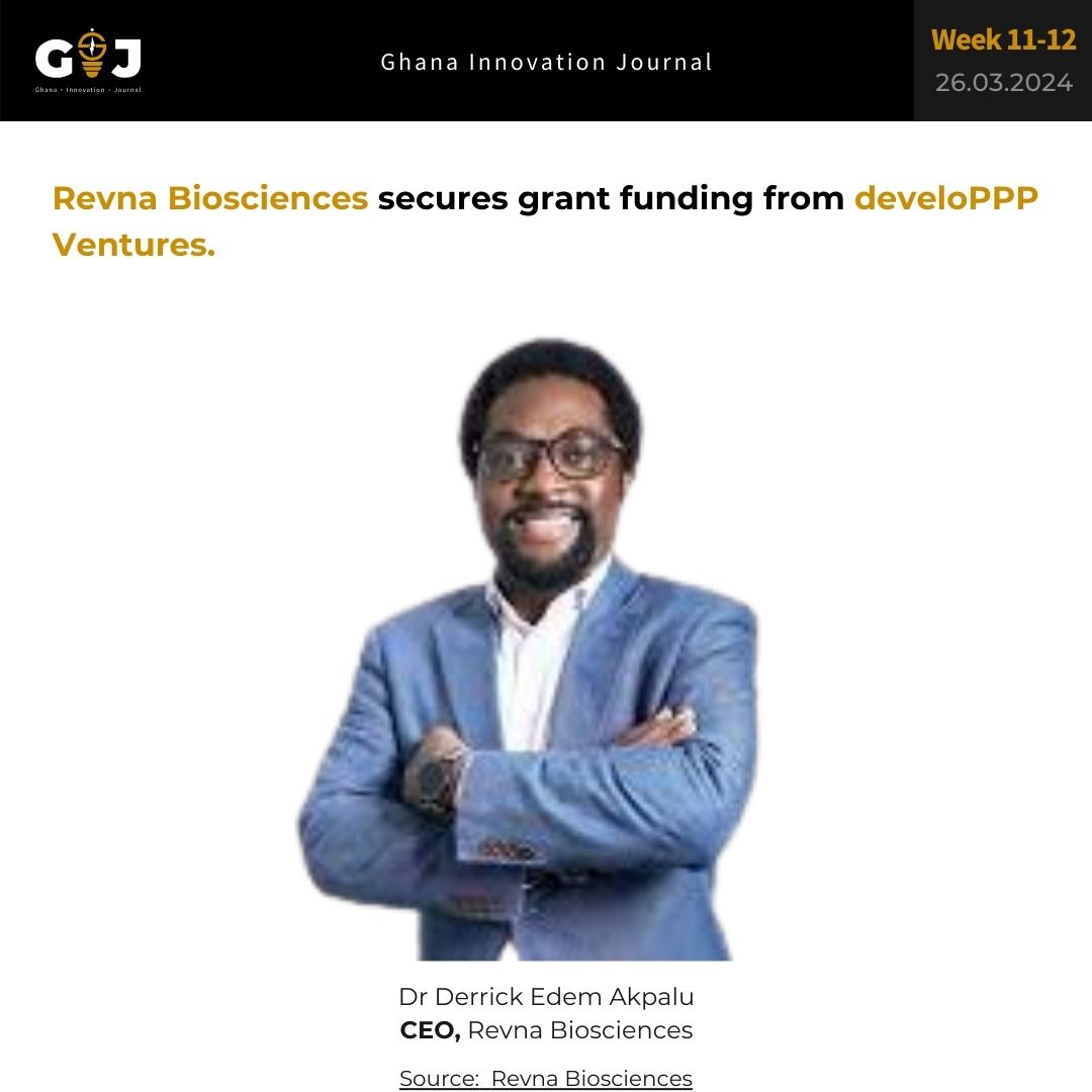 Revna Biosciences secures grant funding from develoPPP Ventures.