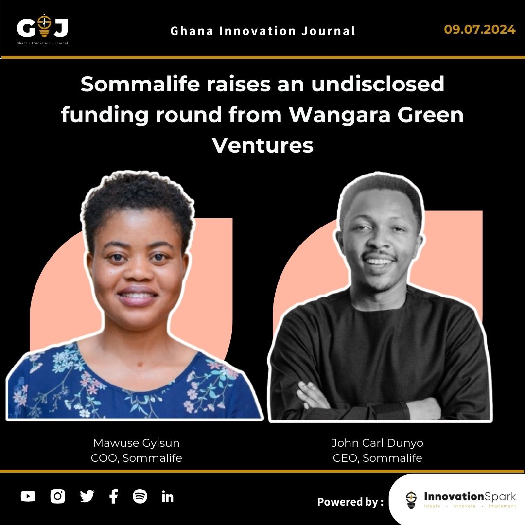 Sommalife raises an undisclosed funding round from Wangara Green Ventures