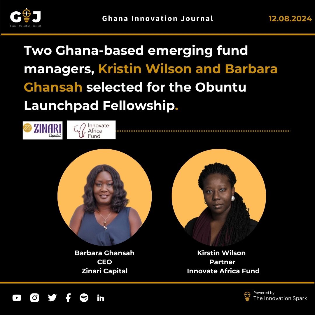 Two Female Emerging Fund Managers, Kristin Wilson and Barbara Ghansah selected for the Obuntu Launchpad Fellowship.