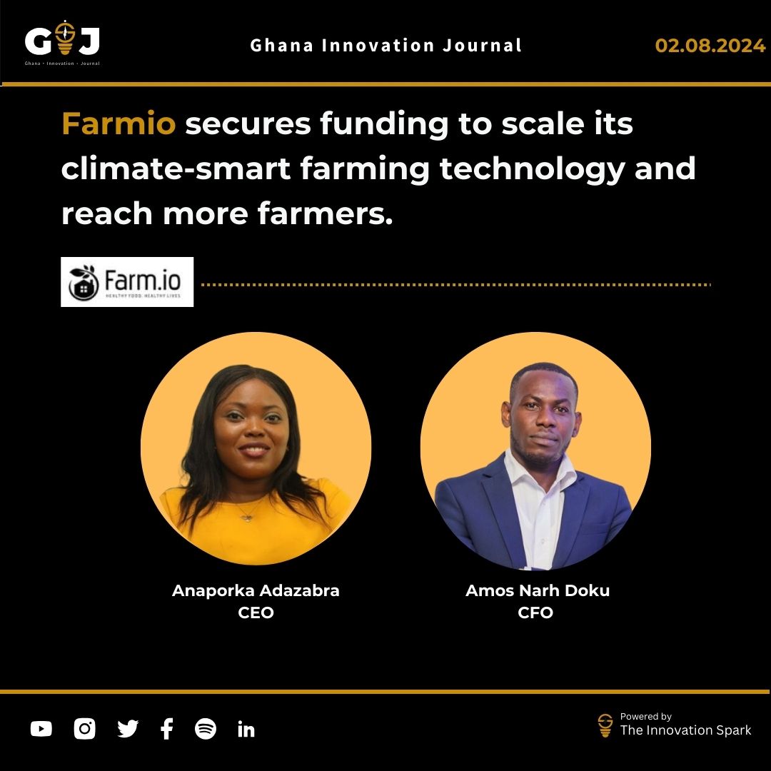 Farmio secures funding to scale its climate-smart farming technology and reach more farmers.