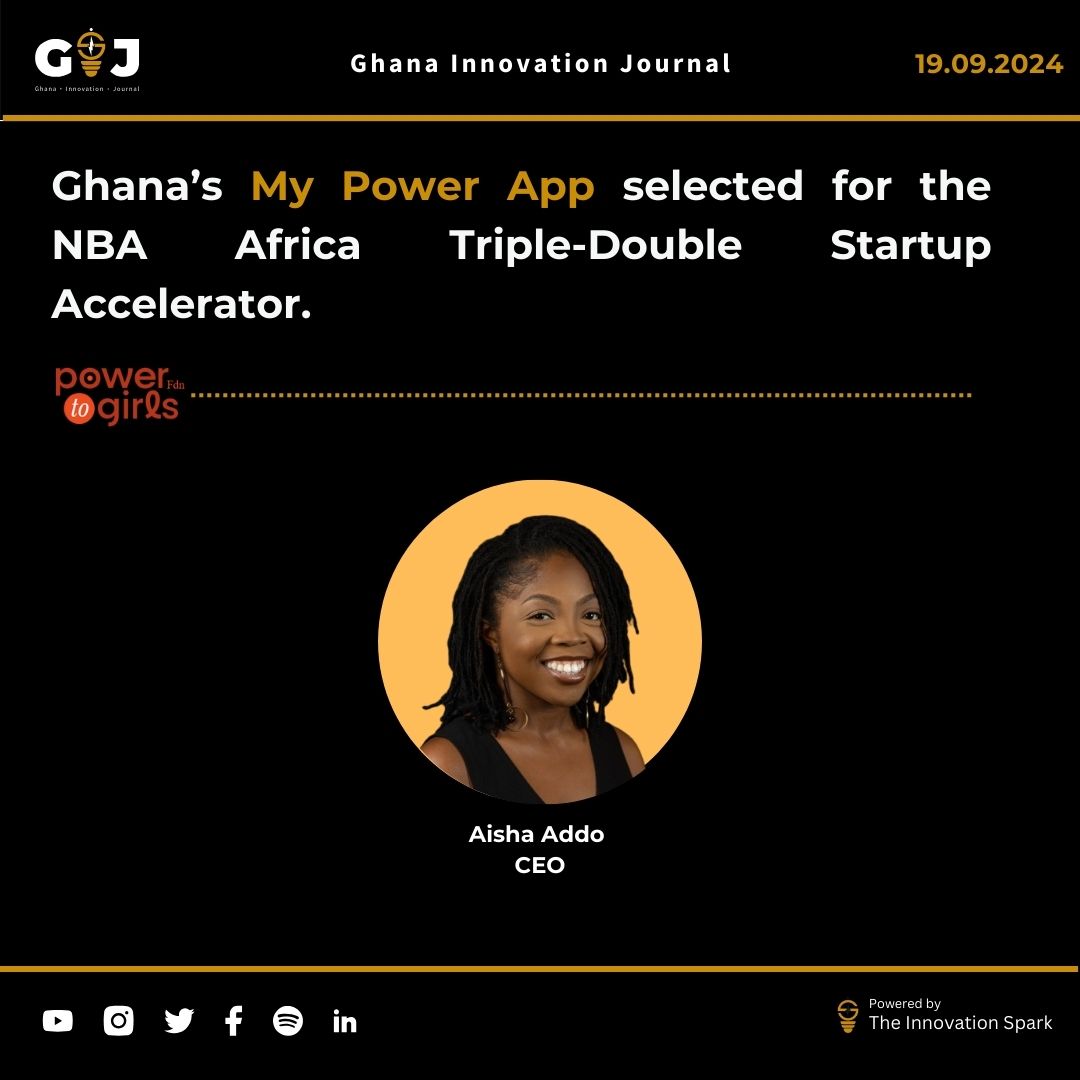 Ghana’s My Power App selected for the NBA Africa Triple-Double Startup Accelerator.