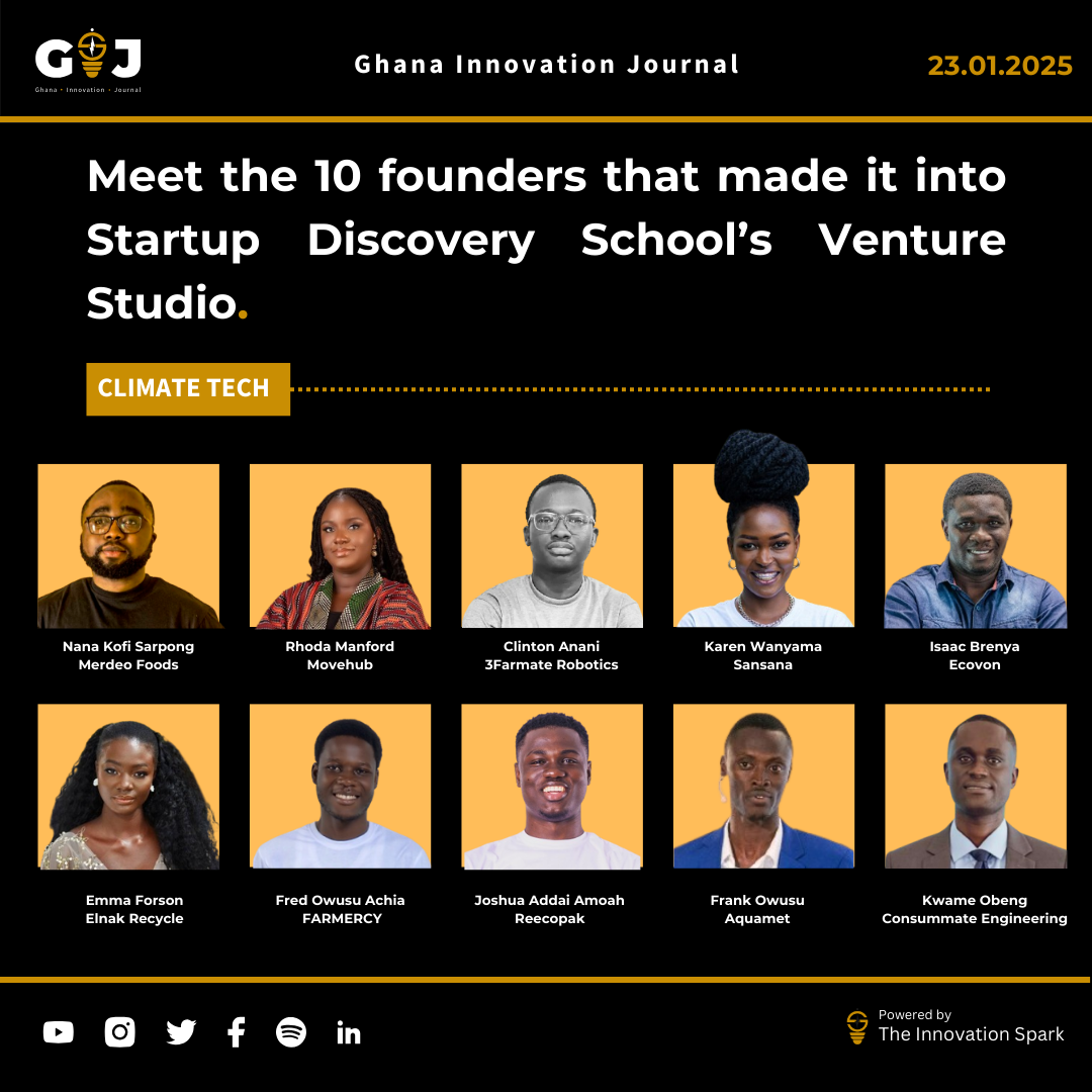 Meet the 10 founders that made it into Startup Discovery School’s Venture Studio.