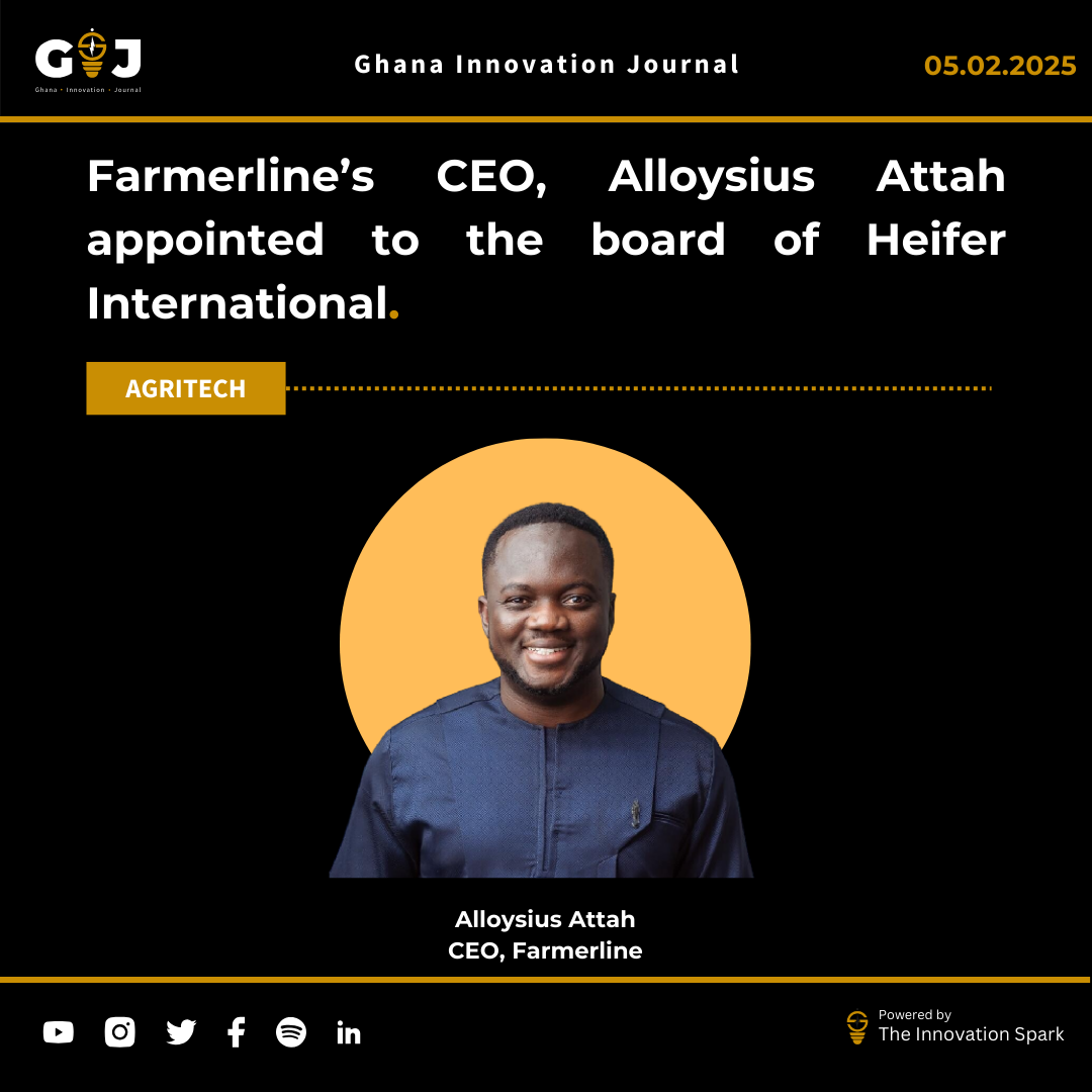 Farmerline’s CEO appointed to the board of Heifer International.