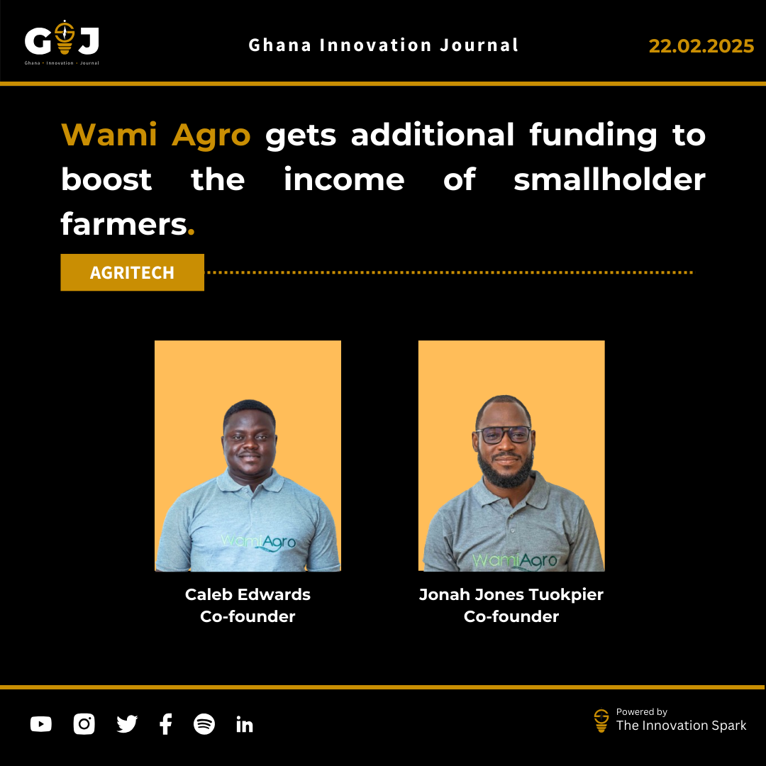 Wami Agro gets additional funding to boost income of smallholder farmers.