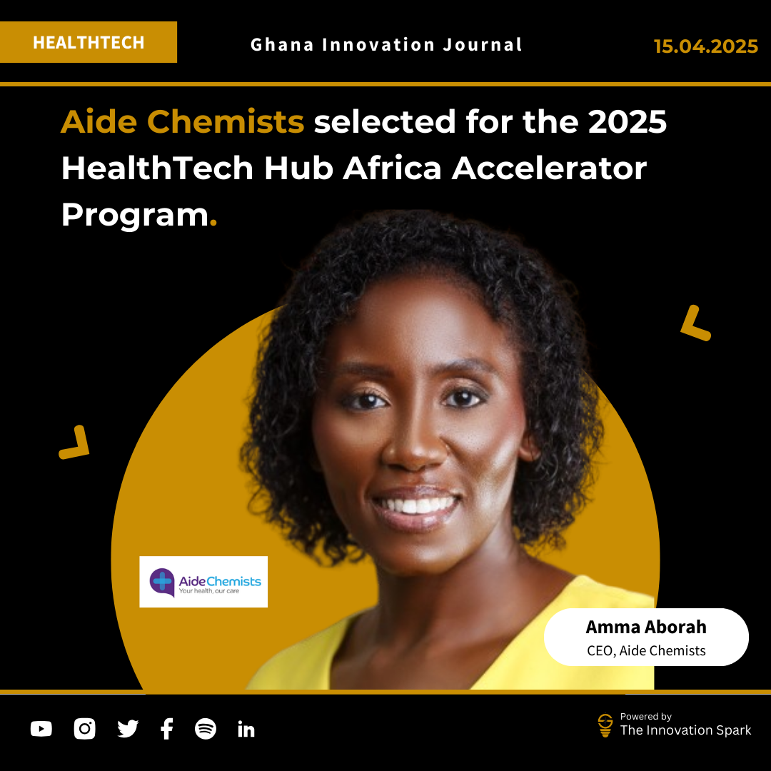 Aide Chemists selected for the 2025 HealthTech Accelerator Programme.
