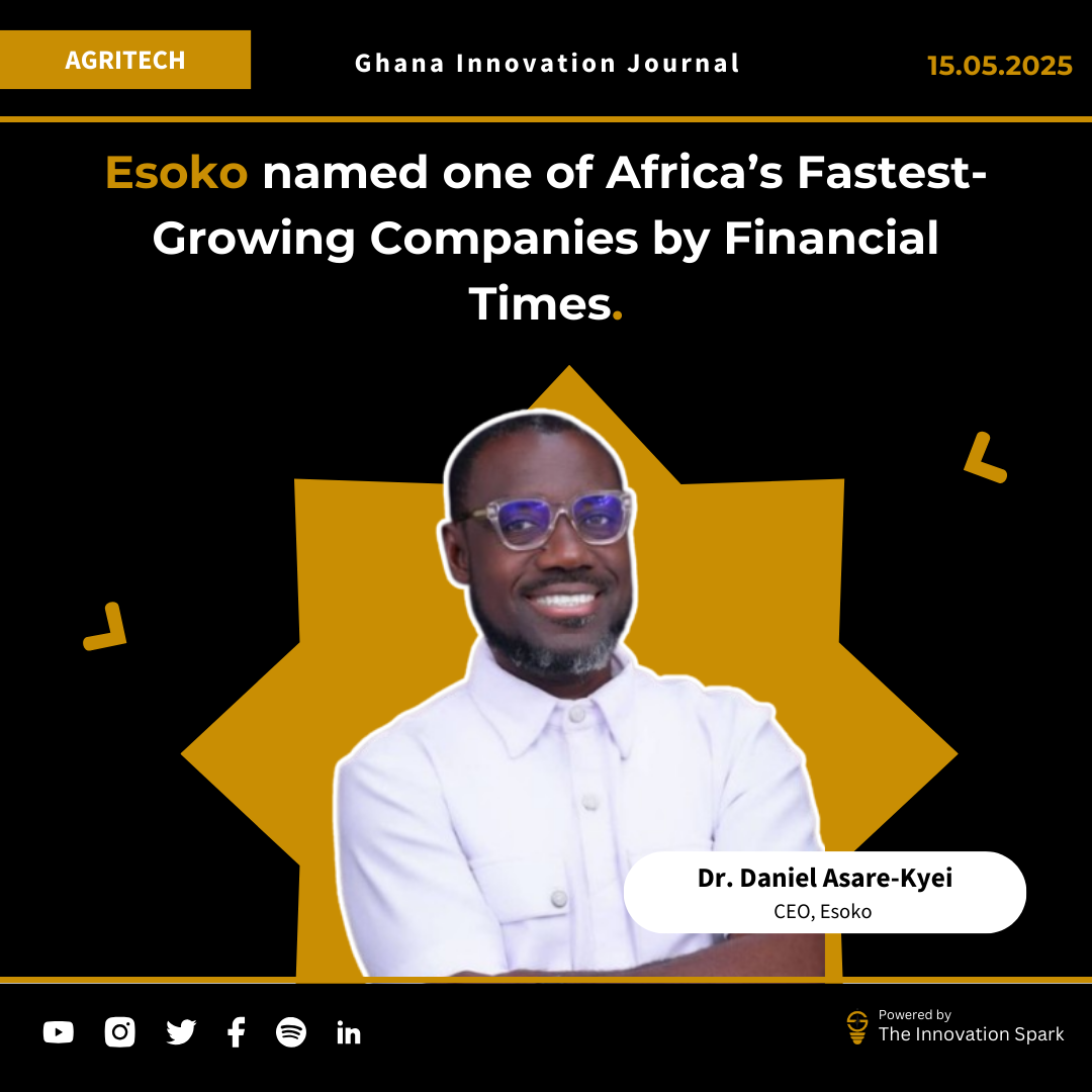 Esoko named one of Africa’s Fastest-Growing Companies by Financial Times.