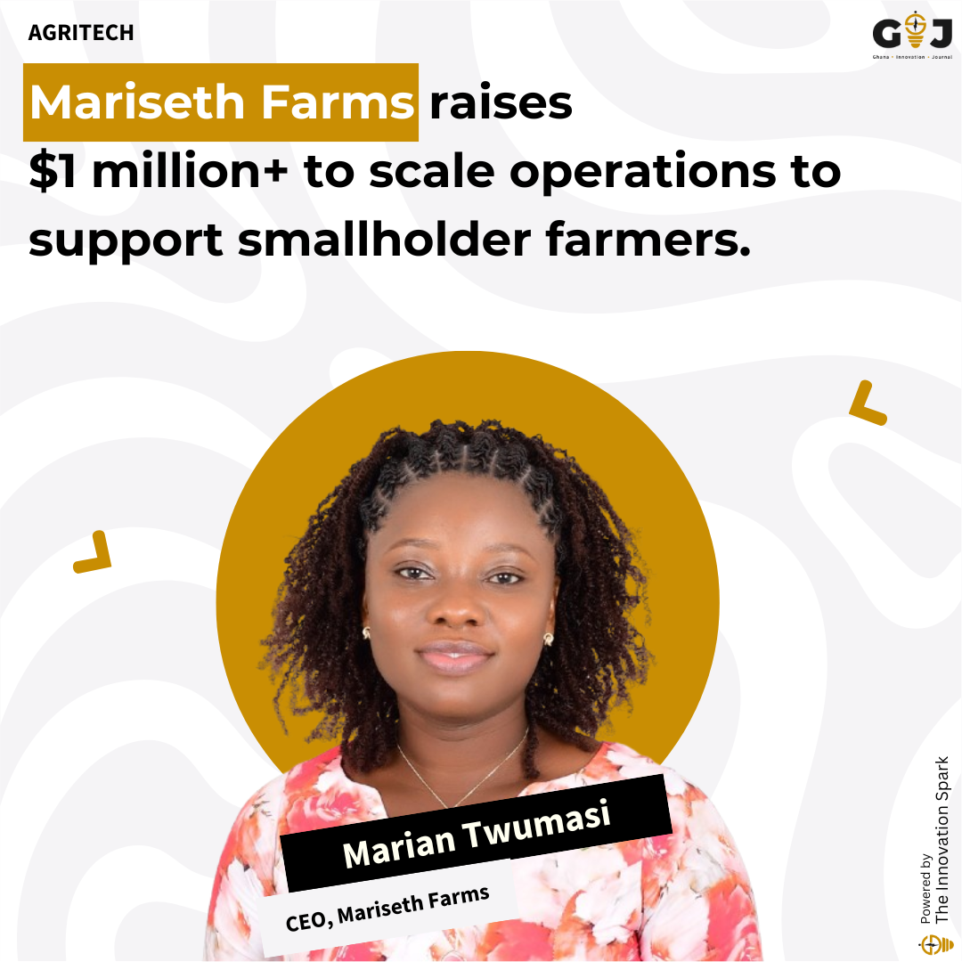 Mariseth Farms raises $1 million to scale operations to support smallholder farmers.
