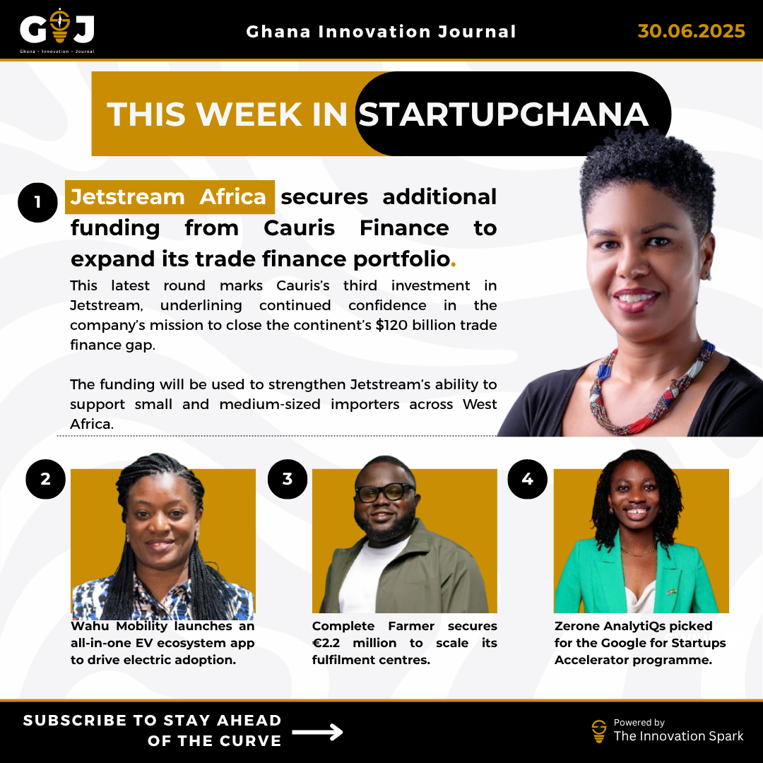 This Week in StartupGhana #44: Complete Farmer secures €2.2 million | Jetstream gets additional funding | Wahu Mobility launches new app