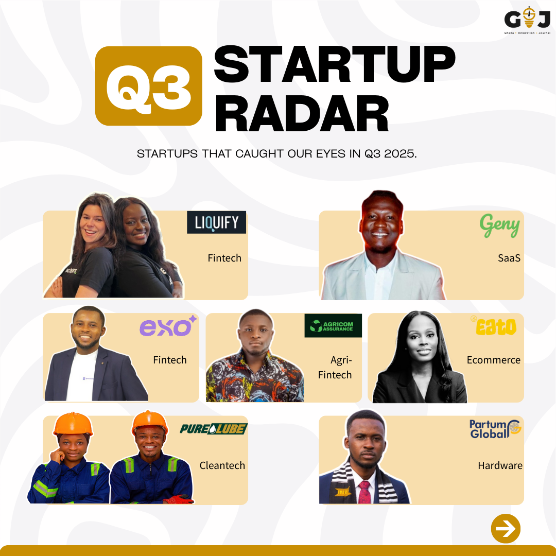 GIJ Startup Radar: 7 Ghanaian Startups That Got Our Attention in Q3 2025.
