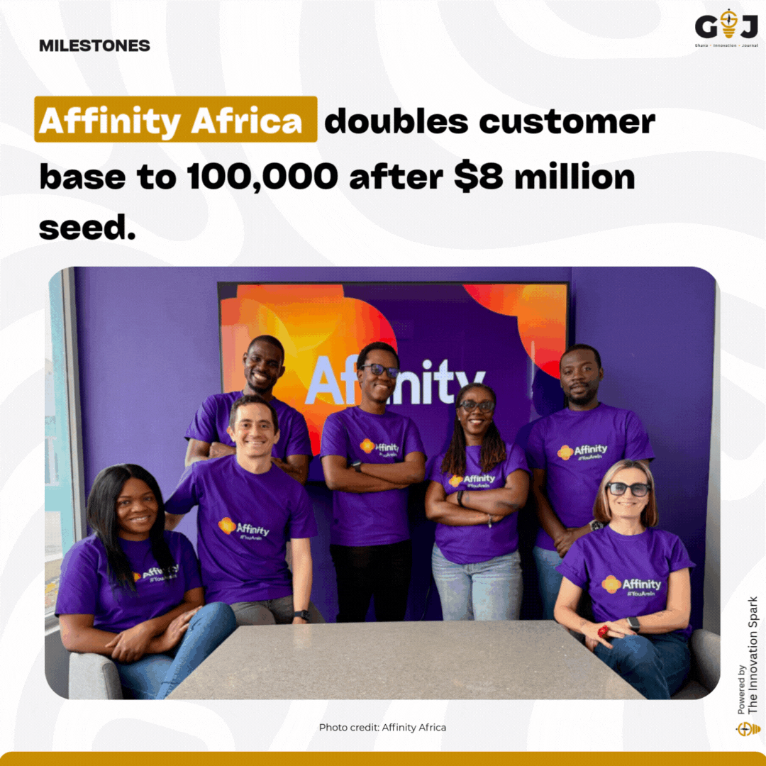 Affinity Africa doubles customer base to 100,000 after $8 million seed round.
