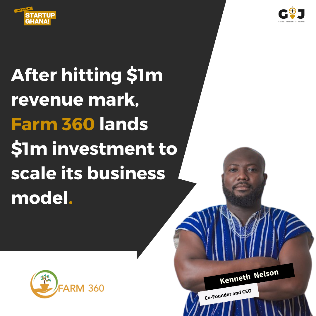 After hitting $1m revenue mark, Farm 360 lands $1m investment to scale its business model.