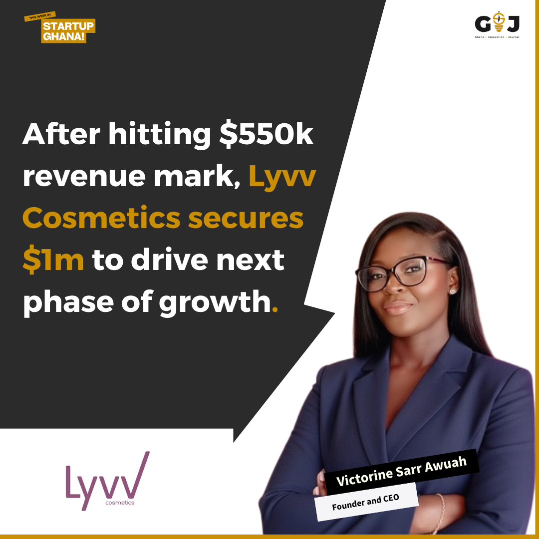 Lyvv Cosmetics secures $1million to drive next phase of growth.