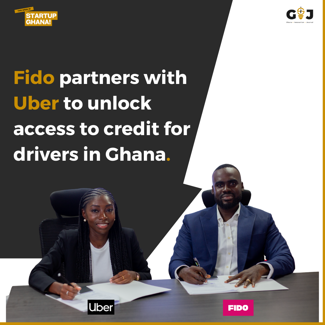 Fido partners with Uber to unlock access to credit for drivers in Ghana.
