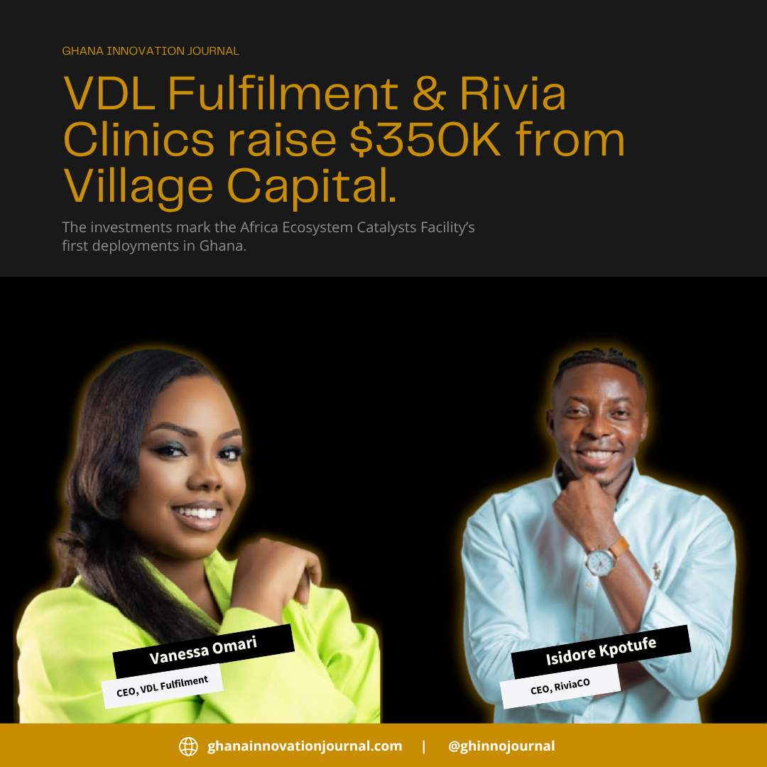 VDL Fulfilment and Rivia Clinics raise $350,000 to expand healthcare and logistics operations.